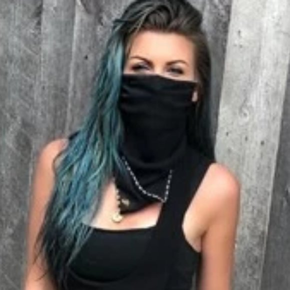 Face Mask PALOMA BLACK MASKS #4 - Picture 4 of 8